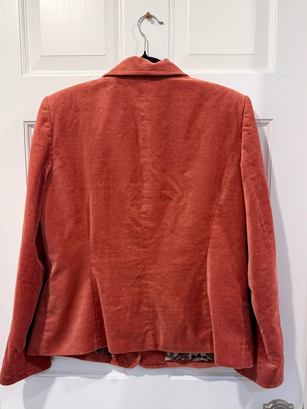 Judith Hart Petites Women's Warm Orange Blazer Size 16P - Picture 2 of 7